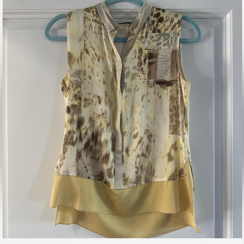 Elie Tahari silk top